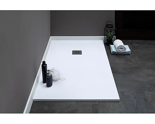 Купить Душевой поддон из искусственного камня Aquanet Pleasure 120x80 255437 с антискользящим покрытием в магазине сантехники Santeh-Crystal.ru