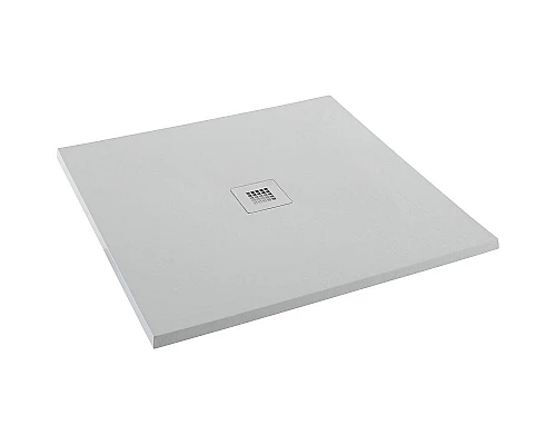 Купить Душевой поддон из искусственного камня Aquanet Pleasure 90x90 258874 Серый в магазине сантехники Santeh-Crystal.ru