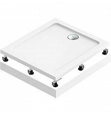 Акриловый поддон для душа Bas Олимпик 90х80 ПН00049 Белый