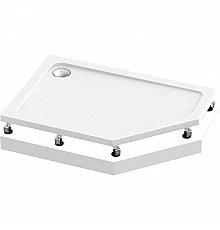 Акриловый поддон для душа Bas Пента 120х80 R ПН00065 Белый