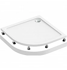 Акриловый поддон для душа Bas Раунд 100х100 ПН00068 Белый