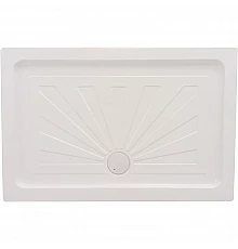 Душевой поддон из АБС-пластика Cerutti SPA QR120/90 120х90 7750 Белый