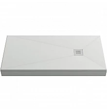 Душевой поддон из искусственного камня Creto Ares 140x80 1-0040 Белый
