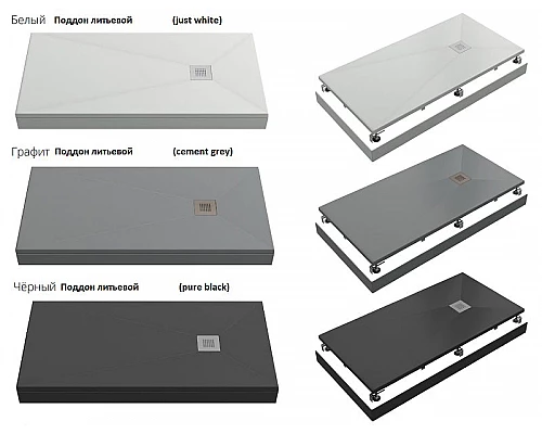 Приобрести Душевой поддон из искусственного камня Creto Ares 140x90 1-0042 Белый в магазине сантехники Santeh-Crystal.ru