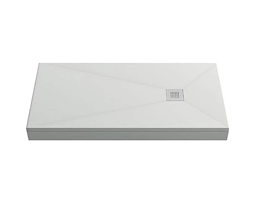 Приобрести Душевой поддон из искусственного камня Creto Ares 140x90 1-0042 Белый в магазине сантехники Santeh-Crystal.ru