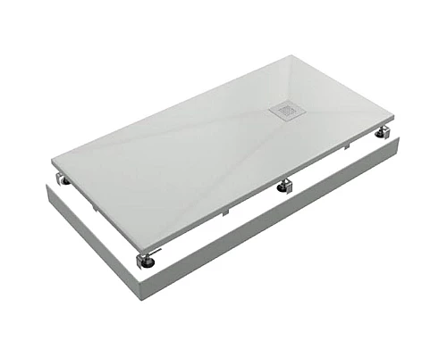 Приобрести Душевой поддон из искусственного камня Creto Ares 140x90 1-0042 Белый в магазине сантехники Santeh-Crystal.ru