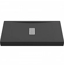 Душевой поддон из искусственного камня Creto Etna 140x90 2-0066 Черный