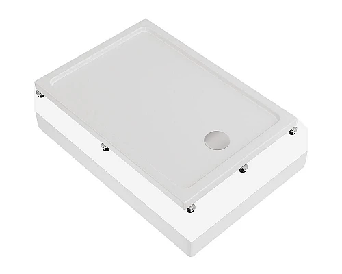 Заказать Акриловый поддон для душа Creto Olimpos 100х70 6-1003 Белый в магазине сантехники Santeh-Crystal.ru