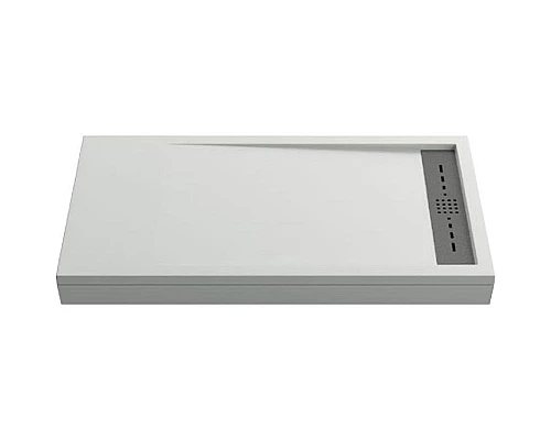 Приобрести Душевой поддон из искусственного камня Creto Scala 140x80 3-0039 Белый в магазине сантехники Santeh-Crystal.ru