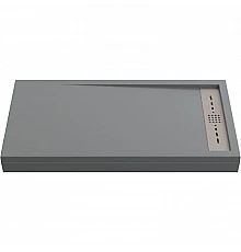 Душевой поддон из искусственного камня Creto Scala 160x90 3-0023 Серый