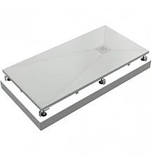 Душевой поддон из искусственного камня Good Door Essentia 140x80 ЛП00085 Белый