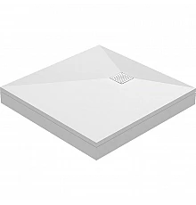 Душевой поддон из искусственного камня Good Door Essentia 100x100 ЛП00189 Белый