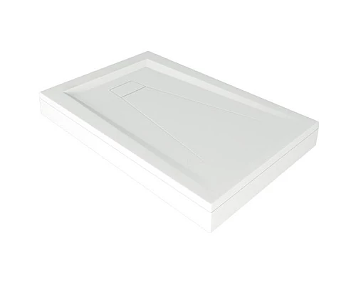 Заказать Душевой поддон из искусственного камня Good Door Атриум 110x70 Белый в магазине сантехники Santeh-Crystal.ru