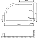 Заказать Акриловый поддон для душа Grossman 120х80 GR-119212020L Белый в магазине сантехники Santeh-Crystal.ru