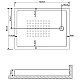 Купить Акриловый поддон для душа Grossman 120х90 GR-11200920L Белый в магазине сантехники Santeh-Crystal.ru