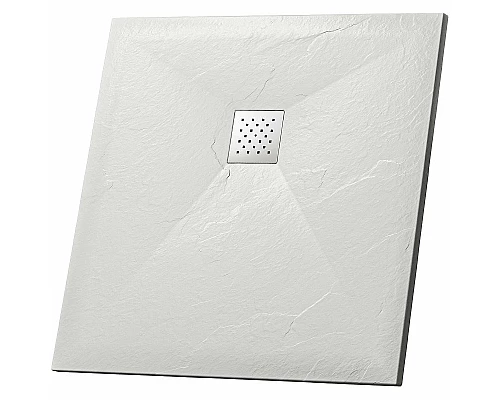 Приобрести Душевой поддон из искусственного камня Grossman Strong 90x90 GR-S19090Q Белый в магазине сантехники Santeh-Crystal.ru