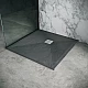 Купить Душевой поддон из искусственного камня Grossman Strong 90x90 GR-S29090Q Графит в магазине сантехники Santeh-Crystal.ru