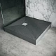 Купить Душевой поддон из искусственного камня Grossman Strong 90x90 GR-S29090Q Графит в магазине сантехники Santeh-Crystal.ru