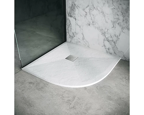 Заказать Душевой поддон из искусственного камня Grossman Strong 90x90 GR-S19090 Белый в магазине сантехники Santeh-Crystal.ru