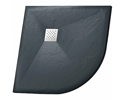 Заказать Душевой поддон из искусственного камня Grossman Strong 90x90 GR-S29090 Графит в магазине сантехники Santeh-Crystal.ru