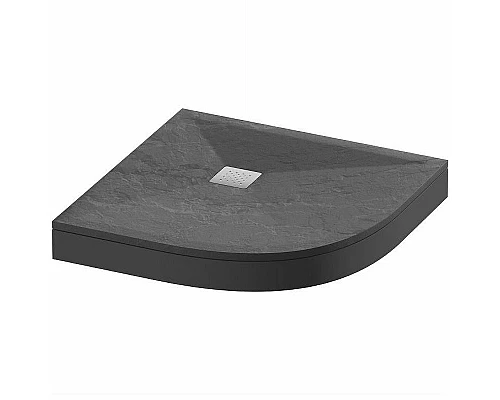 Заказать Душевой поддон из искусственного камня Grossman Strong 90x90 GR-S29090 Графит в магазине сантехники Santeh-Crystal.ru