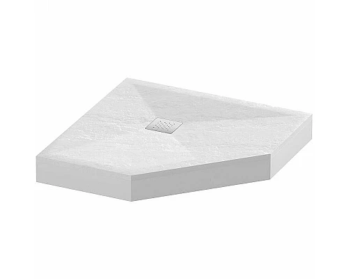 Приобрести Душевой поддон из искусственного камня Grossman Strong 100x100 GR-S1100100D Белый в магазине сантехники Santeh-Crystal.ru