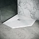 Приобрести Душевой поддон из искусственного камня Grossman Strong 100x100 GR-S1100100D Белый в магазине сантехники Santeh-Crystal.ru