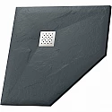 Душевой поддон из искусственного камня Grossman Strong 90x90 GR-S29090D Графит