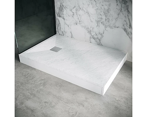 Купить Душевой поддон из искусственного камня Grossman Strong 90x120 GR-S190120Q Белый в магазине сантехники Santeh-Crystal.ru