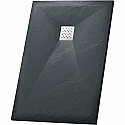 Душевой поддон из искусственного камня Grossman Strong 80x120 GR-S280120Q Графит