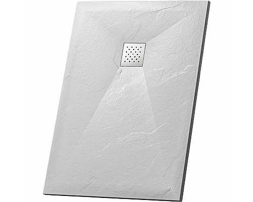 Заказать Душевой поддон из искусственного камня Grossman Strong 80x100 GR-S180100Q Белый в магазине сантехники Santeh-Crystal.ru