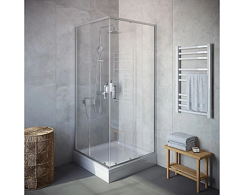 Заказать Акриловый поддон для душа Iddis Optima Home 90x90 OPH1WS9i22 Белый в магазине сантехники Santeh-Crystal.ru