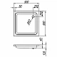 Купить Акриловый поддон для душа Kolpa San Pearl 90x90 563080 Белый в магазине сантехники Santeh-Crystal.ru