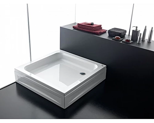 Купить Акриловый поддон для душа Kolpa San Pearl 90x90 563080 Белый в магазине сантехники Santeh-Crystal.ru