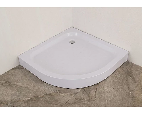 Приобрести Акриловый поддон Orange E01-090TB/T 90x90 Белый в магазине сантехники Santeh-Crystal.ru