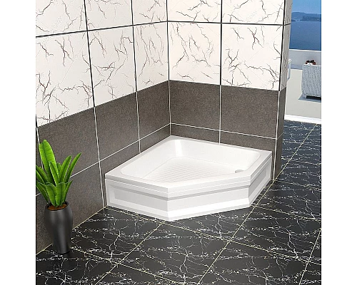 Заказать Акриловый поддон для душа RGW Acrylic BT/CL-S-A 100x100 16180500-51 Белый в магазине сантехники Santeh-Crystal.ru