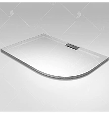 Душевой поддон из искусственного камня RGW GWS-41-L 100x90 03150490-01L Белый