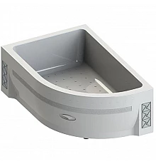 Акриловый поддон для душа Radomir 120x80x45 L 1-11-0-1-0-009 Белый