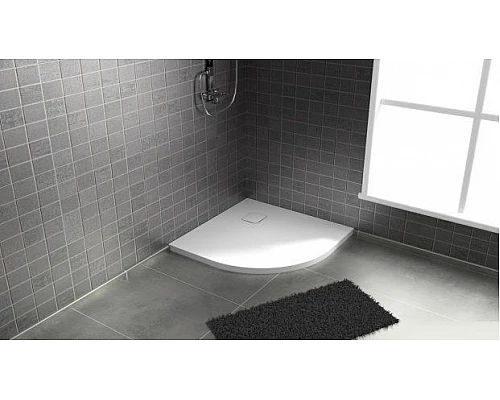 Приобрести Акриловый поддон для душа Riho Basel 451 90x90 D005047005 (DC980050000000S) Белый с антискользящим покрытием в магазине сантехники Santeh-Crystal.ru