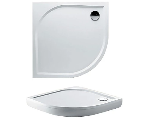 Приобрести Душевой поддон из искусственного камня Riho Kolping 80x80 D004001005 (DB1000500000000) Белый с антискользящим покрытием в магазине сантехники Santeh-Crystal.ru
