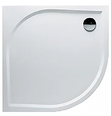 Душевой поддон из искусственного камня Riho Kolping 80x80 D004001005 (DB1000500000000) Белый с антискользящим покрытием