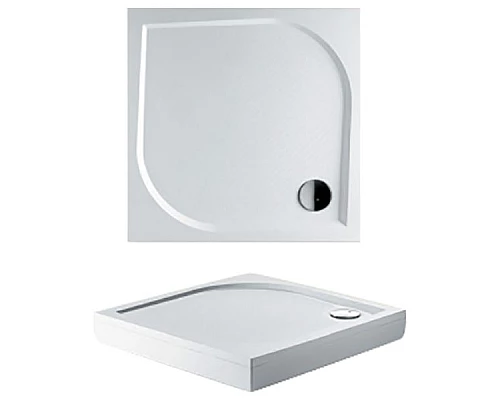 Заказать Душевой поддон из искусственного камня Riho Kolping 90x90 D004005005 (DB2100500000000) Белый с антискользящим покрытием в магазине сантехники Santeh-Crystal.ru