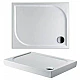 Купить Душевой поддон из искусственного камня Riho Kolping 90x100 D004007005 (DB3200500000000) Белый с антискользящим покрытием в магазине сантехники Santeh-Crystal.ru