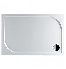 Душевой поддон из искусственного камня Riho Kolping 90x100 D004007005 (DB3200500000000) Белый с антискользящим покрытием