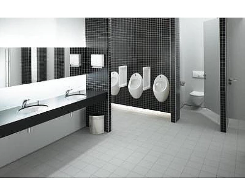 Купить Писсуар Vitra Arkitekt 4106B003-5597 (4106B003-5200) подвесной Белый с сенсорным механизмом смыва в магазине сантехники Santeh-Crystal.ru