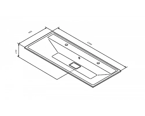 Приобрести Раковина AM.PM Inspire V2.0 120 M50AWPX1201WG Белая матовая в магазине сантехники Santeh-Crystal.ru