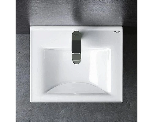 Приобрести Раковина AM.PM X-Joy 55 M85AWCC0552WG Белая в магазине сантехники Santeh-Crystal.ru