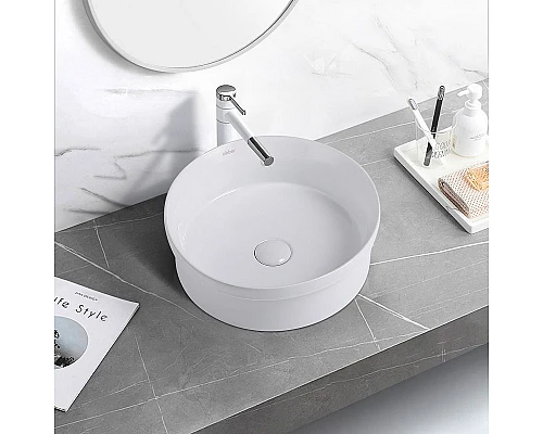 Заказать Раковина-чаша Abber Bequem 40 AC2103 Белая в магазине сантехники Santeh-Crystal.ru