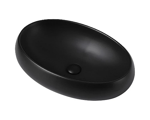 Приобрести Раковина-чаша Abber Bequem 60 AC2102MB Черная матовая в магазине сантехники Santeh-Crystal.ru