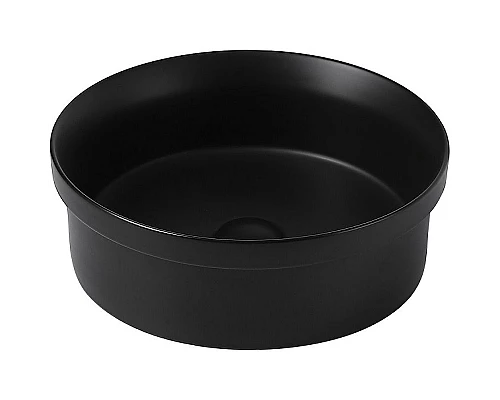 Заказать Раковина-чаша Abber Bequem 40 AC2103MB Черная матовая в магазине сантехники Santeh-Crystal.ru